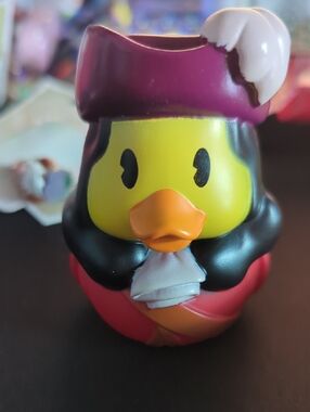 Cute Captain Hook Duck Figurine